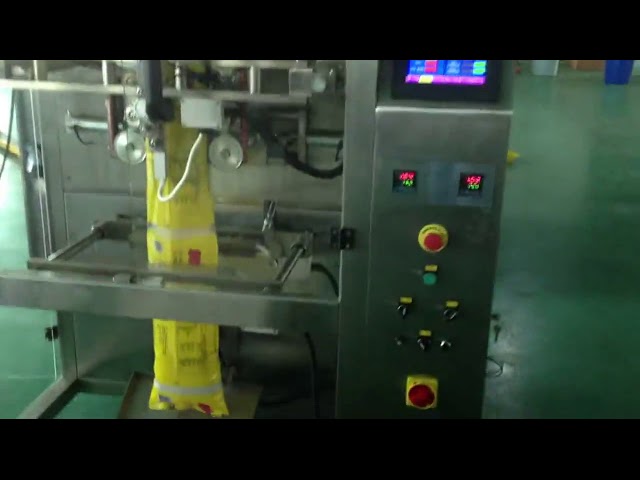 Schválené automatické tvarovanie cukru s vertikálnym vreckovým baliacim strojom
