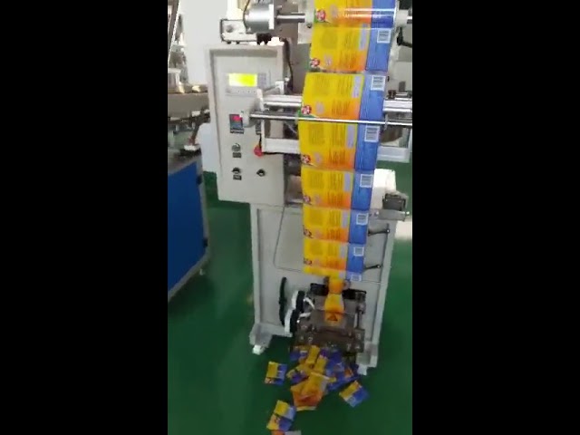 Nízkonákladová automatizácia Vysoko účinný baliaci stroj s malým vreckom na korenie prášku