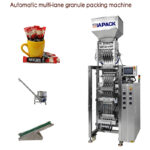 Automatický viacprúdový stroj na balenie granúl
